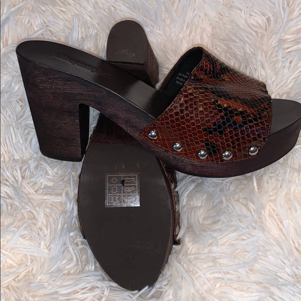 Jeffery Campbell Dlight Block Heel Clog - image 5